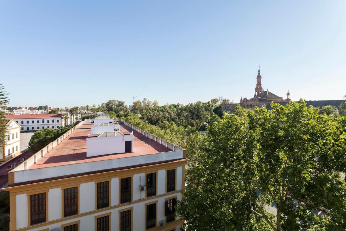 By Plaza De Espana Overlooking Parque Maria Luisa *